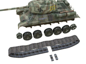 t-34-85 - 212 - finish army 3D Model