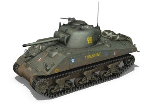 m4a2 sherman - tarentaise 3D 모델