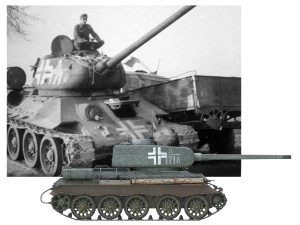 panzerkampfwagen 747 r - t-34 85 3D-Modell