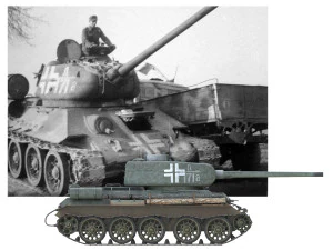 panzerkampfwagen 747 r - t-34 85 3D Model
