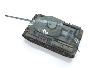 panzerkampfwagen 747 r - t-34 85 3D-Modell