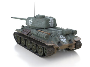 panzerkampfwagen 747 r - t-34 85 3D-Modell