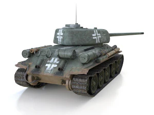 panzerkampfwagen 747 r - t-34 85 3D Model