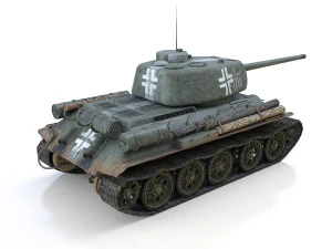panzerkampfwagen 747 r - t-34 85 3D Model