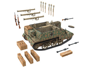 bren carrier - buc - german army 3D 모델