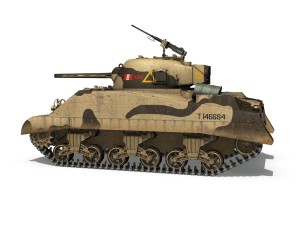m4 sherman mk iii abe 3D Model