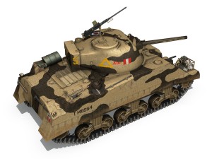 m4 sherman mk iii abe 3D Model