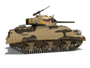 m4 sherman mk iii abe 3D Model