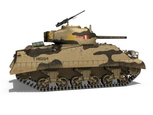 m4 sherman mk iii abe 3D Model