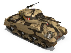 m4 sherman mk iii abe 3D Model