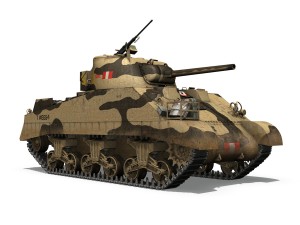 m4 sherman mk iii abe 3D Model