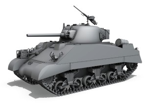 m4 sherman mk iii abe 3D Model