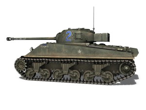 m4 sherman mk vc firefly spitfire 3D Модель