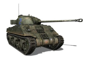 m4 sherman mk vc firefly spitfire 3D Model