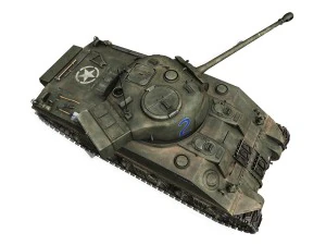 m4 sherman mk vc firefly spitfire 3D Model