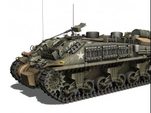 m4 sherman arv mki 3D Model