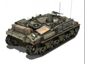m4 sherman arv mki 3D Model