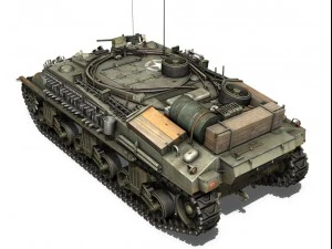 m4 sherman arv mki 3D Model
