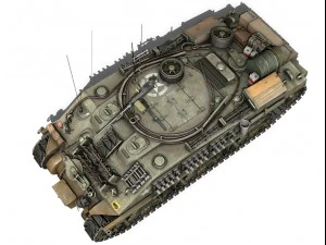 m4 sherman arv mki 3D Model