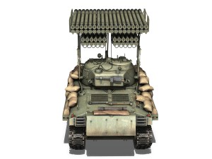 m4a3 sherman calliope 3D-Modell