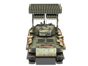 m4a3 sherman calliope 3D Model