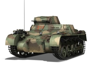 pzkpfw 1 - panzer 1 - ausf a - 314 3D 模型