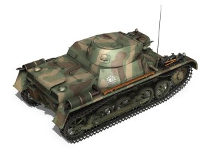 pzkpfw 1 - panzer 1 - ausf a - 314 3D 模型