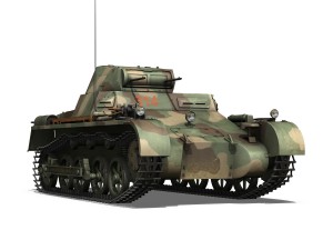 pzkpfw 1 - panzer 1 - ausf a - 314 3D 模型