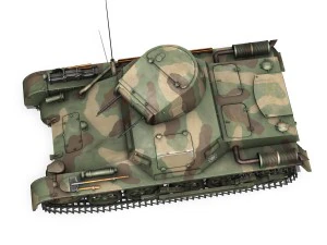 pzkpfw 1 - panzer 1 - ausf a - 314 3D Model