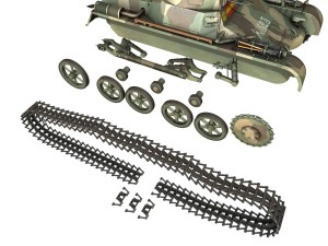 pzkpfw 1 - panzer 1 - ausf a - spainish civil war Modelo 3D