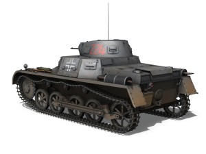 pzkpfw 1 - panzer 1 - ausf a - 523 3D 모델