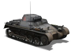 pzkpfw 1 - panzer 1 - ausf a - 523 3D Model