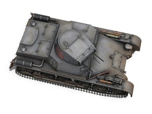 pzkpfw 1 - panzer 1 - ausf a - 523 3D 모델