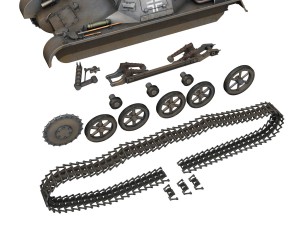 pzkpfw 1 - panzer 1 - ausf a - 523 3D 모델