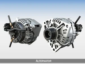 alternador Modelo 3D