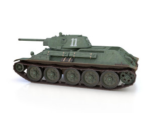 t-34-76 - model 1941 - soviet medium tank - 11 3D 模型