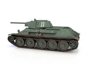 t-34-76 - model 1941 - soviet medium tank - 11 3D Model