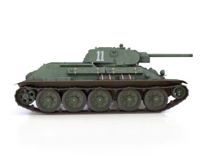 t-34-76 - model 1941 - soviet medium tank - 11 3D Model