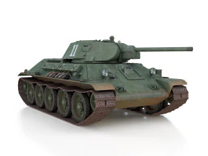 t-34-76 - model 1941 - soviet medium tank - 11 3D Model