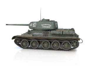 t-34-85 - soviet medium tank - 82 3D Model