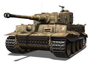 panzer vi tiger mid production Modello 3D