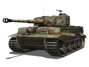 panzer vi - tiger - 134 - late production Modello 3D