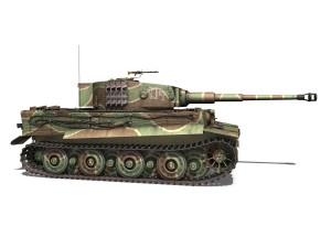 panzer vi - tiger - 134 - late production Modello 3D