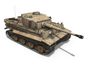 panzer vi - tiger - 111 - early production 3D Model