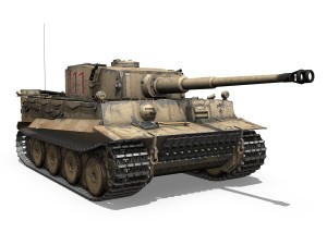 panzer vi - tiger - 111 - early production 3D Model