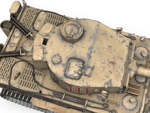 panzer vi - tiger - 111 - early production 3D Model