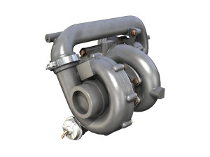 turbocharger 3D Modell