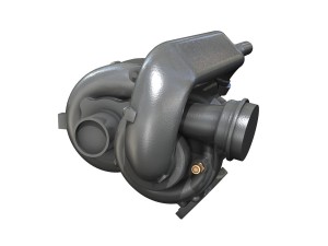 turbocharger 3D Modell