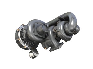 turbocharger 3D Modell