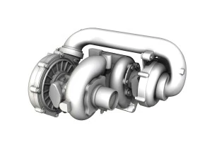 turbocharger 3D Model